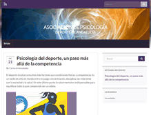 Tablet Screenshot of apda-andalucia.es
